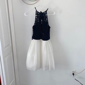 this dress was worn one time, great condition
